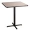 National Public Seating Square 36" W, 36" L, 42" H, Particleboard/HPL Laminate - 1.25", Grey CT33636XBGY - alternate 1